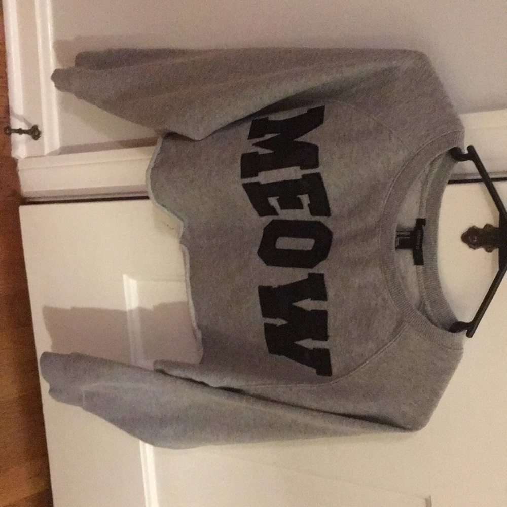 Women’s cropped sweatshirt